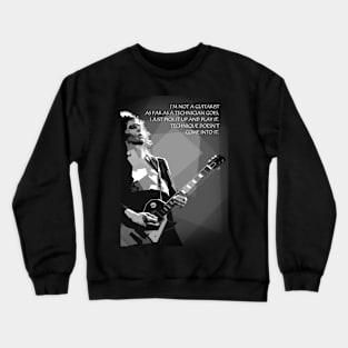 Rockstar Quotes Crewneck Sweatshirt